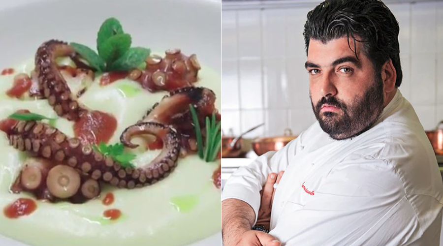 ricetta crema di patate e polipo