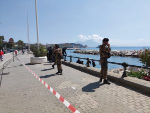 ritrovamento choc Mergellina