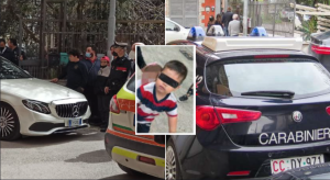 Bimbo schiacciato dal trattore