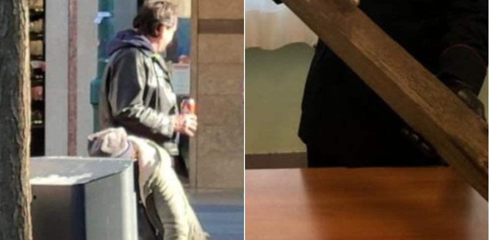 Clochard aggredisce operatore ecologico