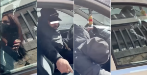 Furto d'auto in diretta video