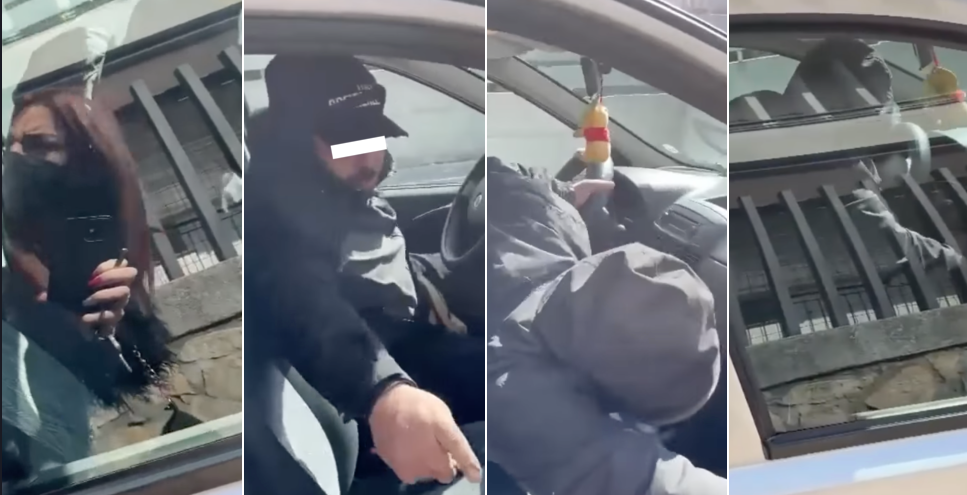 Furto d'auto in diretta video