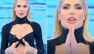 La gaffe di Ilary Blasi all'Isola dei Famosi