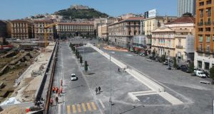 Piazza Municipio dopo i lavori