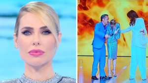 Ilary Blasi, scivolone in diretta: la conduttrice costretta a lasciare il programma:"Nulla ti scuregxxa"
