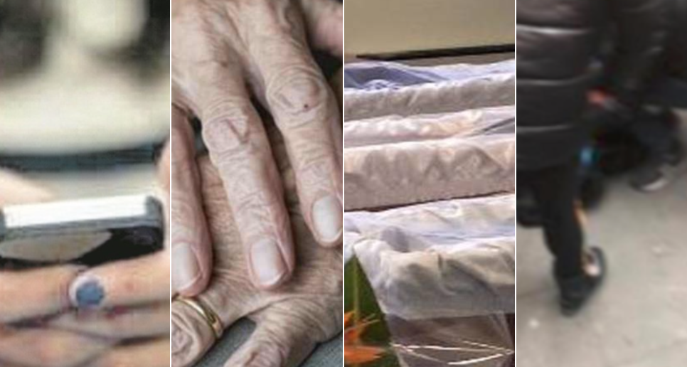 Pubblica una foto della nonna morta