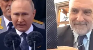 Putin indossa la cravatta di Marinella