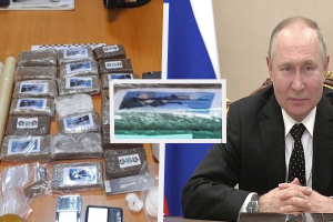 Putin sul panetto di hashish