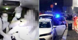 Rapina nel taxi a Napoli
