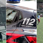 Rissa a Procida durante la partita di calcio