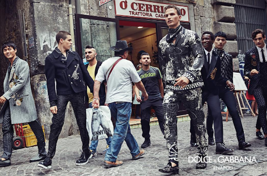 Dolce e Gabbana a Napoli: lanciato hashtag per l'evento