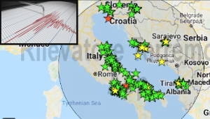 Scossa di terremoto avvertita in tutta Italia
