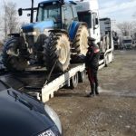 bimbo travolto da trattore