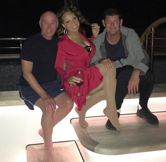 Capri, Mariah Carey sceglie l'isola per le sue vacanze