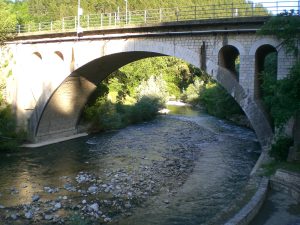 Chiazze marroni sul fiume Sele, scatta l'allarme