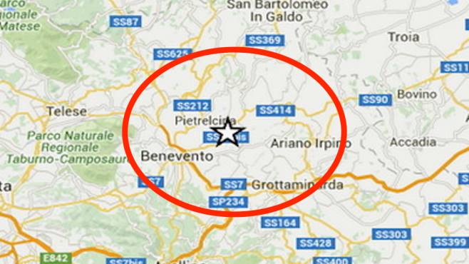 Terremoto in Campania: sciame sismico iniziato questa notte