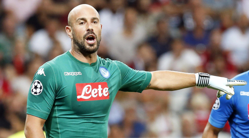 La moglie di Pepe Reina ha pubblicato un post su Instagram che conferma la permanenza del marito in azzurro