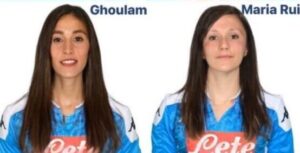 Napoli si veste da donna: le immagini dei giocatori modificate con FaceApp