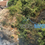 Incendio sulle rampe di Sant'Antonio e black out: allarme a Napoli