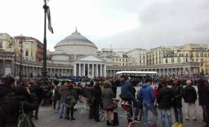 Giuramento degli allievi della Nunziatella a Piazza Plebiscito