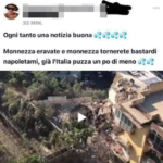 Vergogna sui social, post offensivi sulla tragedia di Torre Annunziata