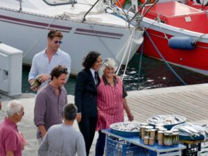 Ischia, la Sig.ra Brigida fa impazzire le star di Hollywood: sull'isola le riprese di "Men in black"