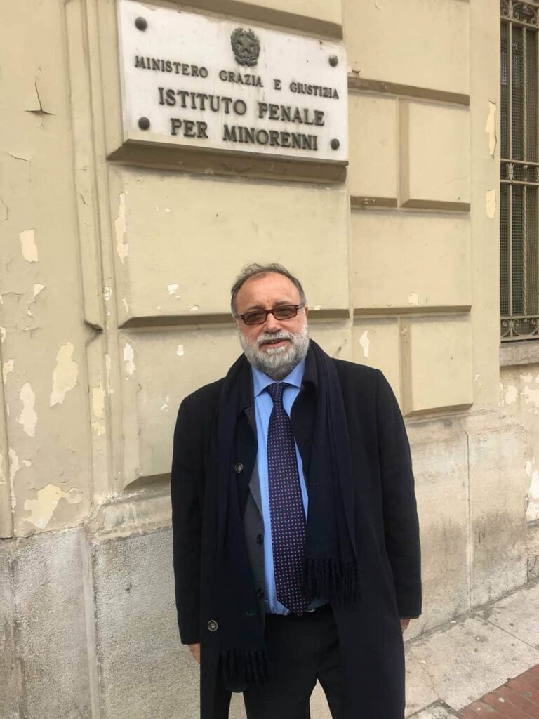 il Garante dei detenuti Campano Samuele Ciambriello in visita presso l'istituto minorile di Airola