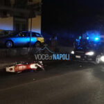 Grave incidente a Pozzuoli, scontro auto - moto: centauro ferito e ricoverato d'urgenza