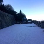Neve e gelo sulla campania, penisola sorrentina e isole innevate