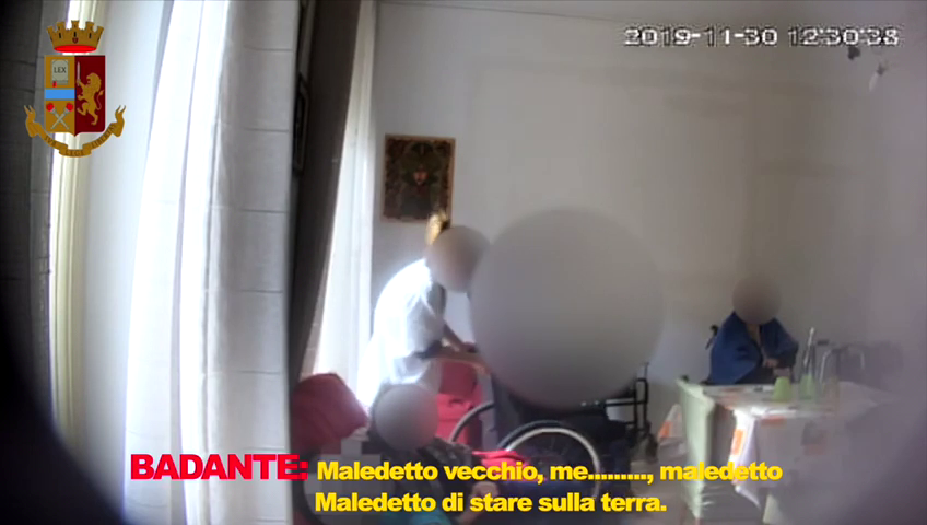 Palermo, anziano e invalido veniva vessato, legato e imbavagliato: il blitz della polizia