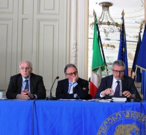 Al Sabato delle Idee Alessandro Barbano con Marco Salvatore Lucio d'Aessandro