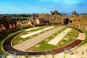 Anfiteatro_Campano - L'arena dei gladiatori