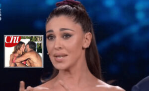 Belen Rodriguez bacia un altro, il retroscena sui social Con Stefano era diverso