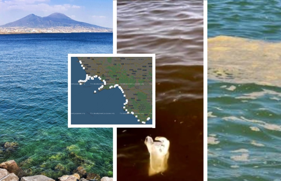 Campania, mare pulito o a rischio malattie: dove fare il bagno e dove no
