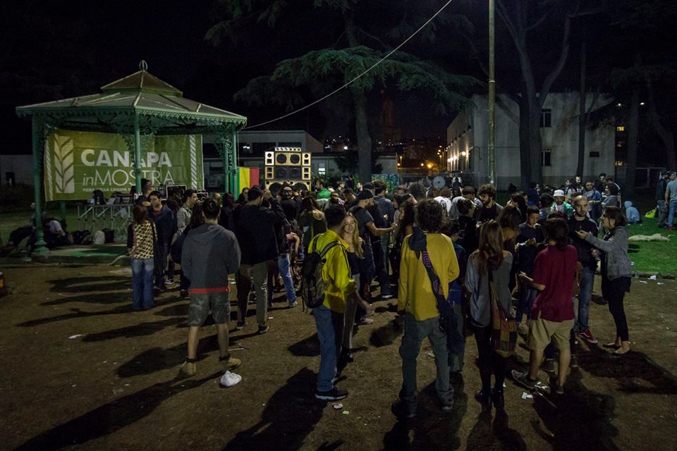 Canapa in mostra - i giardini