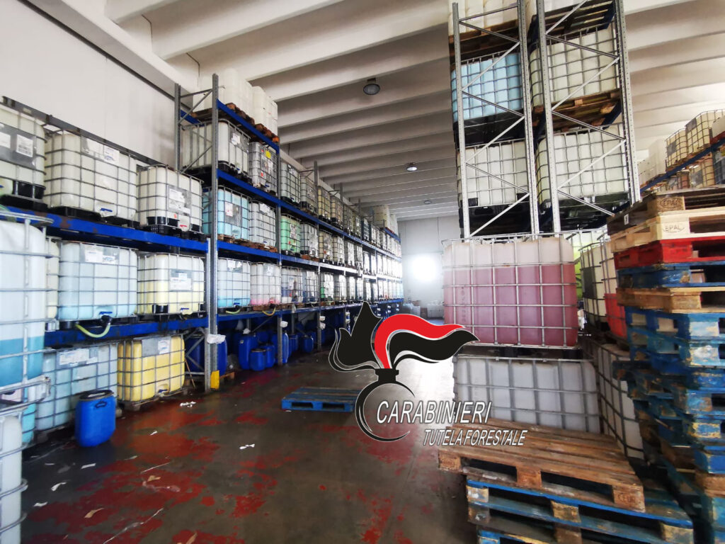 Brusciano, Carabinieri sequestrano azienda: locali non a norma e sversamenti illeciti