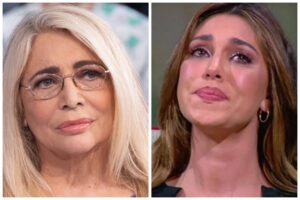 Belen in lacrime per l’addio di Stefano, il messaggio di Mara Venier alla showgirl