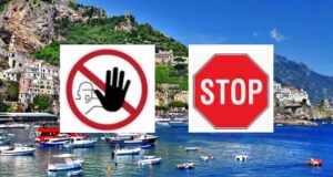 Guai in Costiera, il mare è inquinato: il Sindaco dispone il divieto di balneazione