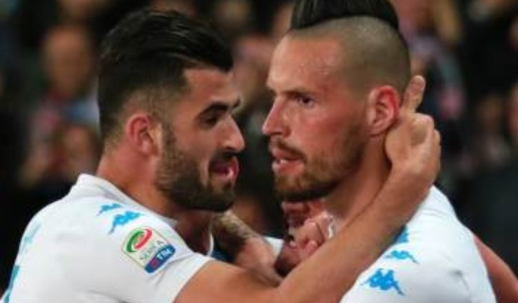 Hamsik e Hysaj a Castelvolturno, sono a disposizione di Sarri: esami in corso
