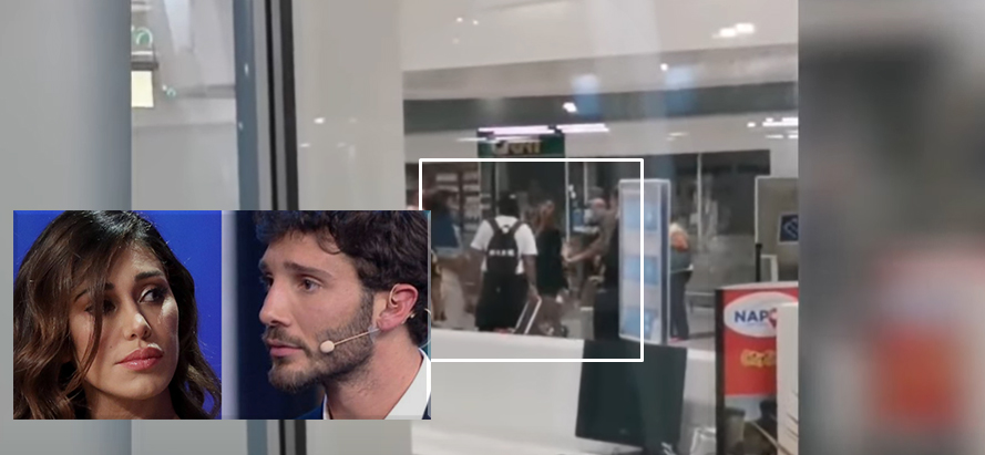 Il video del primo incontro di Belen e Stefano dopo la rottura, il gesto di lei davanti a Santiago spiazza