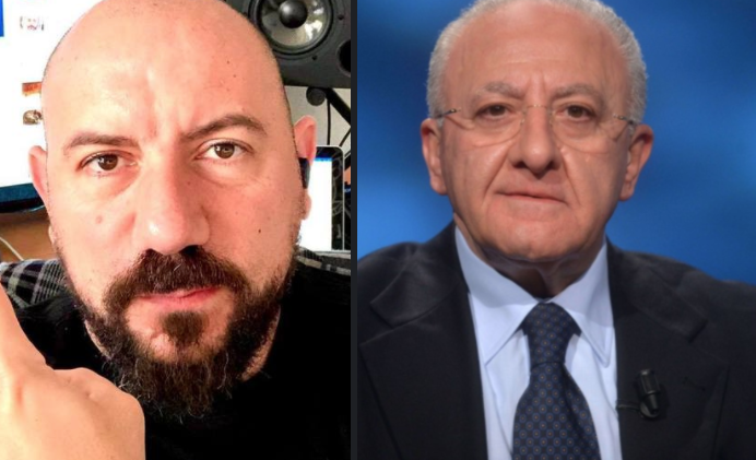 Lucariello sfida e attacca De Luca: il rap contro il Governatore