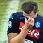 Arek Milik, domani ci sarà la risonanza: la probabile distorsione riguarda il ginocchio destro