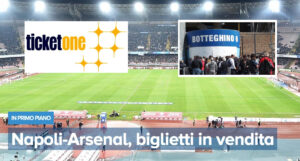 Napoli-Arsenal, biglietti cari e impossibili da comprare