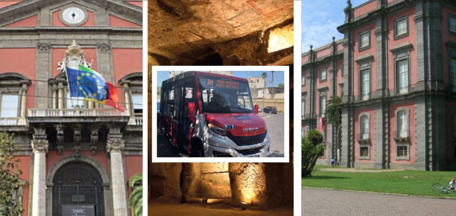 Nasce la Linea dei tre Musei: dal 12 settembre ANM collega i grandi siti d’arte di Napoli