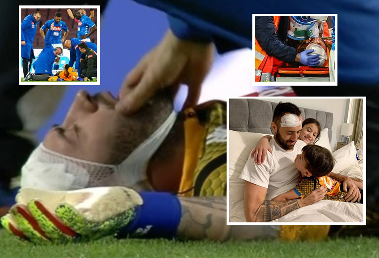 Ospina è stato dimesso, ecco il post pubblicato dalla moglie su Instagram