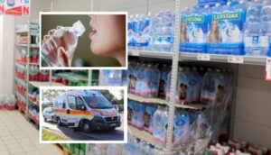 Paura in Campania, coppia beve acqua comprata al market e si sente male: dentro c'era l'acido