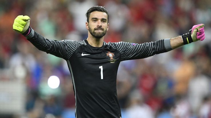 Napoli, per la porta offerto Rui Patricio dello Sporting Lisbona