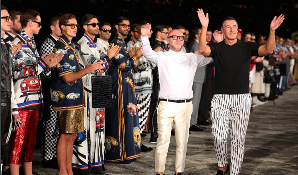 Dolce & Gabbana a Napoli: festa finale ai Bagni Elena