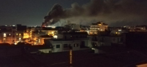 Incendio a Casavatore: di nuovo fiamme sulla circumvallazione