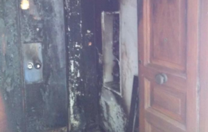 Incendio alla Sanità, a fuoco la casa dell'artista Diego Nuzzo